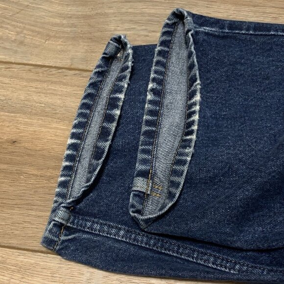 Tommy Hilfiger Denim Blue Jeans 40 x 32 Baggy Flag 90s Retro Y2K Vintage VTG - Picture 12 of 12